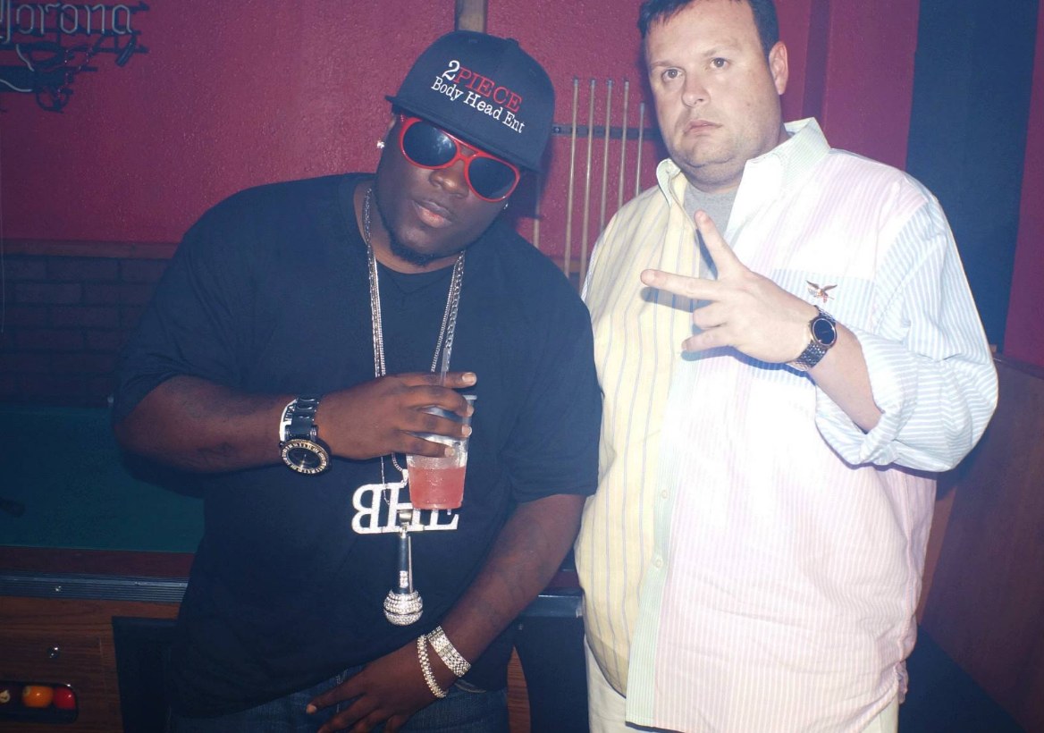 2Piece wearing a Body Head Entertainment cap with a collaborator